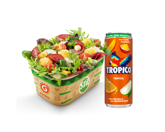 Menu Salade Pops