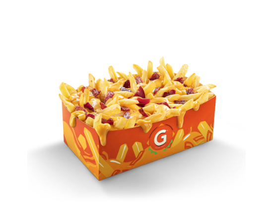 Frites cheddar bacon boeuf