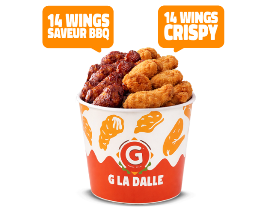 Bucket Wings Royale