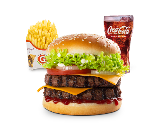 Menu Double Grill