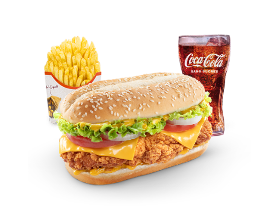 Menu  LONG DALLE Chicken *