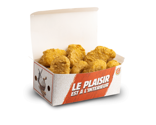 Nuggets : 8 pieces