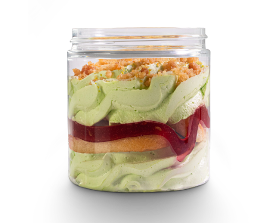 Tiramisu pistache framboise