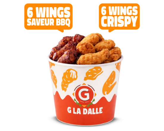 Bucket Royale Duo Wings