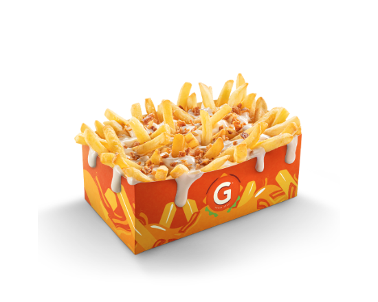 Frites fromagère crispy