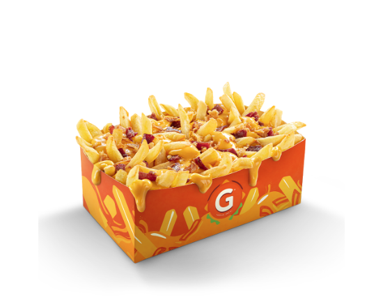 Frites cheddar crispy bacon boeuf
