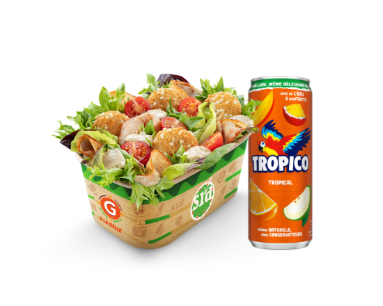 Menu Salade Camembert
